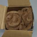 MIULEE Pack of 2 Decorative Throw Pillow Covers Soft Chenille Throw Pillows Solid Textured Lumbar Cushion Covers for Couch Sofa Bedroom Living Room 12x20 Inch, Brown (Bronze)