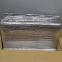 16 Pack 24'' x 48'' Self-Adhesive 2 Car Garage Door Insulation Panels Kit Bulk 0.2' Thick Double Bubble Insulation Set with Adhesive Backing Reflective Aluminum Sheet Radiant Barrier for Attic Wall