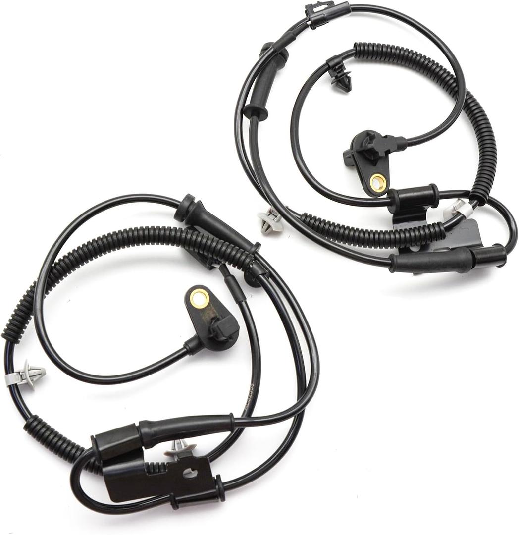 2PCS ALS1969 ALS1967 ABS Wheel Speed Sensor Front Left & Right Side Fit for Kia Sorento 2011-2012 Replace OE 95670-2P000 95671-2P000