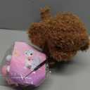 Interactive Electronic Plush Toy Walking and Barking Robot Cat Plush Cat Remote Control Kitten for Girls (Colorful Cat)