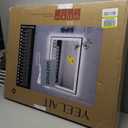 24x30 Inch LED Bathroom Mirror with Lights (Front Lit and Backlit) Black Framed Lighted Vanity Mirror for Bathroom Wall Dimmable Anti-Fog Memory Tempered Glass Horizontal/Vertical