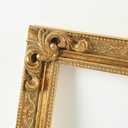 Wood Frame for 16x20 Canvas Paintings, Finished 16x20 Vinatge Gold Frame for Oil Painting Art Prints Landscape Portrait Wall Decor, No Back & Cover (Gold)