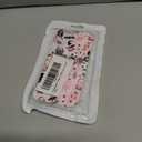 Pink Halloween Pumpkin Ghost Case Compatible with iPhone 17 Pro, Witchy Pumpkin Halloween Boo Cover, Cool TPU Phone Case Cover