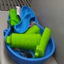 Step2 Rain Showers Splash Pond Water Table, Kids Water and Sand Activity Sensory Playset, Summer Outdoor Toys, 13 Piece Water Toy Accessories, For Toddlers 1.5+ Years Old, Blue & Green