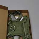 No Pull Dog Harness, Reflective Puppy Vest for Small Sized Dog (Misty Green, S) (S(15.7-22.0",Chest:17.3-24.8")