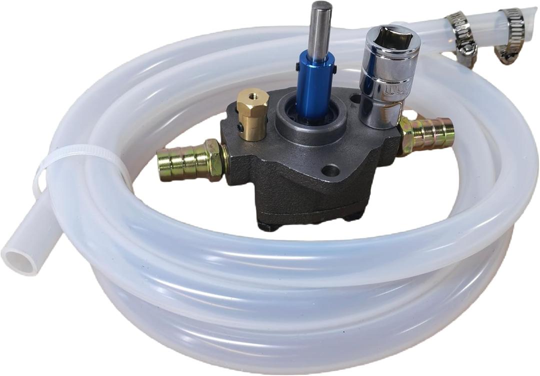 Self-Priming Oil Pump For Maintenance Driven By Electric Drill/Electric Wrench Gear Pump