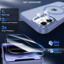 LeYi for iPhone-11 Case Blue Compatible with MagSafe Magnetic[ Screen Protector X2 + Camera Cover X2] Funda para ipone 11case Military Grade Protective Covers for i Phone 11 iphone11, Light Blue