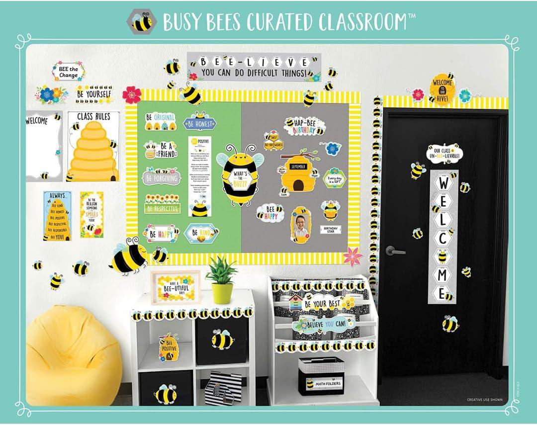 CTP Busy Bees Curated Classroom Dcor Mega Pack (Creative Teaching Press 10913)