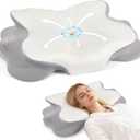 Cervical Neck Pillow for Pain Relief, Bed Pillows for Sleeping, Ergonomic Cooling Pillow, Orthopedic Contour Pillow for Side Back Stomach Sleepers,Neck Support Memory Foam Pillows with Pillow Covers