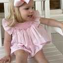 Wee Ones Girls' French Satin Hair Bow with a Knot Wrap Center, No-Slip Hair Clip, Handmade
