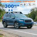 300 LBS Roof Rack Cross Bars Fit for Subaru Ascent