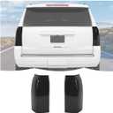 RT-TCZ Smoked Black Tail Light Lamp Cover Guard Trim Decoration Exterior Accessories for Chevy Suburban/Tahoe 2015-2019