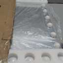 Fenair Large Vanity Makeup Mirror with Lights 32"X23" Lighted Hollywood Mirror with 18 Dimmable Bulbs, 3 Color Light Settings, USB Port, Bedroom Makeup Mirror for Tabletop