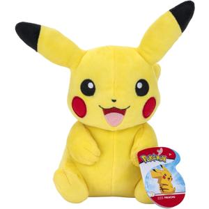 Pokemon Pikachu Plush - 8-Inch Soft Plush with Authentic Details
