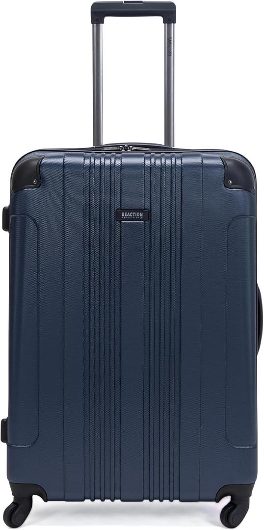 Kenneth Cole REACTION Out of Bounds Lightweight Hardshell 4-Wheel Spinner Luggage, 28-Inch Checked