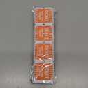 Pack of 4 L LIKED 200 Raffle Tickets, 50/50 Double Roll Tickets for Event, Raffles, Carnival, Door Prizes and Class Reward , Orange 