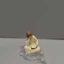 Cuayaes Reading Thinker Statue Book Lover Gifts for Women Readers, Graduates, Students, Teachers, Bookshelf Decor Aesthetic Sculpture Home Decor for Shelves Desk Office Living Room