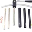 Dirt Bike Tire Changing Tool Kit for Motocross and Enduro, Compact Dirt Bike Tire Changer for 16" to 21" Wheels, 15/17/20/25mm Axles