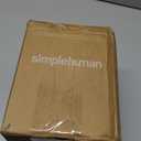 simplehuman Code G 100 Count, Dispenser Pack Custom Fit Liners, Drawstring Trash Bags, 30 Liter / 8 Gallon, White