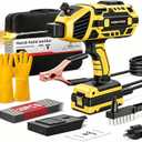 Welding Machine Handheld,20-140A 110V Portable Stick Welder 20pcs Rods,IGBT Hand Held Welder Machine withHot Start Arc Force Anti-stick ARC Welder Gun,6 Variable Current Adjustment (Yellow)