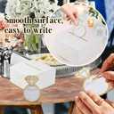 Bridal Shower Games Wedding Advice Cards Wedding Shower Games 50 Guests Advice and Wishes Ring Shaped Gold