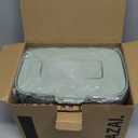 KAZAI. Compost Bin Kitchen 'Elin' | 1.2 GAL / 4.5L Countertop Compost Bin with Lid & Carbon Filter | Odor-Free, Dishwasher Safe, with Inner Bucket | Small Indoor Kitchen Composter | Sage-Green