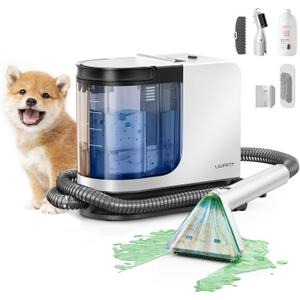 uwant Portable Carpet Cleaner, 12Kpa Powerful Suction Spot Cleaner Machine, Upholstery Cleaner Machine, Home, Sofa, Car Cleaner,Chalk (Medium)