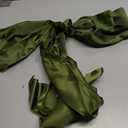 1 Pcs Large Olive Green Coquette Bow For Backdrop 27.6 X 21.7 Inches Big Bows Room Wall Decor Giant Ribbon Tie Hanging Gift for Birthday Bachelorette Party Girl Baby Shower Bridal Shower Wedding