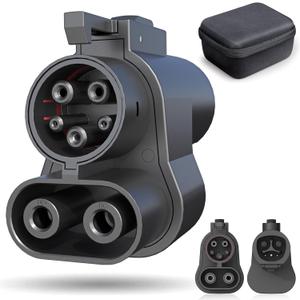 Tesla Supercharger Adapter NACS to CCS1 Adapter, Max 500A/1000V 250 KW Fast Charge CCS1 EV at Tesla Superchargers, CCS to Tesla Adapter Fit for Ford Rivian GM Volvo Polestar EVs