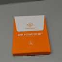 Modelones Dip Powder Nail Kit, 4 Colors Clear Nude White Pink Dipping Starter Set with Liquid and Complete Accessories for French Nails Art Salon DIY at Home Manicure