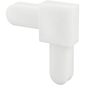 14336 Mobile Home Screen Frame Corner for Prime-Line,50-Pack,1/4 x 5/8 in Window Screen Repair Parts,White Plastic