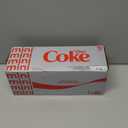 Diet Coke Fridge Pack Diet Soda, 7.5 fl oz Cans, 10 Pack - Mini Soda Soft Drinks, Best By July 7, 2025