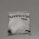 RUNNING GIRL Sports Bras for Women High Support, Criss-Cross Back Strappy Sports Bras for Women with Sewn in Pads(WX3081_White_M)