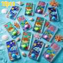 Cleboen 12 Pack Handheld Water Games for Kids, Water Ring Toss Handheld Games Under the Sea Party Favors Goodie Bag Stuffers Classroom Rewards for Boys Girls, Stress-Relief Car Games Travel Toys