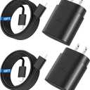 Super Fast Charger Type C, 25W USB C Wall Charger Fast Charging for Samsung Galaxy S26 Ultra/S26/S26+/S25 Ultra/S25/24 Ultra/S24/S23 Ultra/S22 Ultra with 10FT Long Android Type C Charger Cable 2Pack