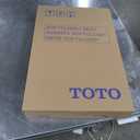 TOTO SoftClose Slow Close Elongated Toilet Seat and Lid, Cotton White - SS124#01