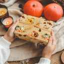 SaringSwoon Autumn Wrapping Paper for Kids Adults - Woodland Gift Wrap With Hedgehog Pumpkin Mushroom Design for Fall Birthday Baby Shower Halloween Christmas - 2840 Inches, 4 Jumbo Folded Sheets