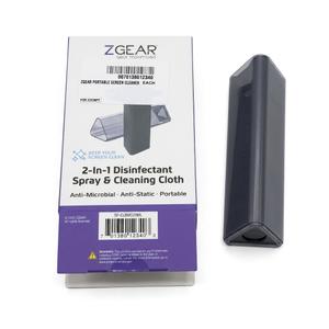 ZGEAR 2-in-1 Disinfectant Spray & Cleaning Cloth