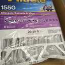 Filtrete 20x25x5 AC Furnace Air Filter, MPR 1550, MERV 12, Fits Trion AirBear, CERTIFIED Asthma & Allergy Friendly, Electrostatic Air Cleaning Filter, 1-Pack (actual size 19.56 x 24.13 x 4.75)