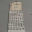 Hand Towels for Bathroom Set of 2 25x15 in White and Blush Striped Towels, Soft and Absorbent Decorative Bath Towels