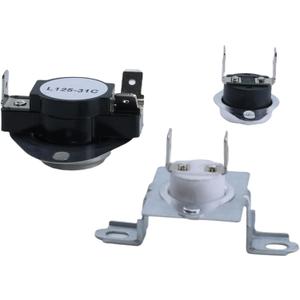 DLE1501W DLEX5101W DLEX8100V DLEX3470V Dryer Thermal Fuse Thermostat Kit | DLEX8000W DLE1101W DLE4870W DLE4801W DLEX2501W DLEY1201W DLEX5680W DLEX6001V; For LG dryers.