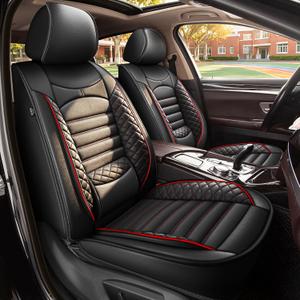 Seat Covers for Kia Seltos 2021-2026 2027 Full Set 5 Seats Leather