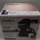 Keurig K-Caf SMART Single Serve Coffee Maker with WiFi Compatibility, Latte and Cappuccino Machine with Built-In Frother, 6 Brew Sizes, Black