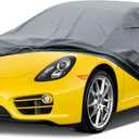 16 Layers Car Cover for Coupe Sports Sedan Waterproof All Weather, Universal Fit Audi TT, BMW Z4, Porsche 718 Boxster Cayman, Nissan Versa/240SX, Subaru BRZ, Mazda RX-8, Toyota Supra etc.