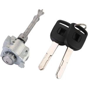 Front Door Lock Cylinder Set Kit with 2 Keys for Honda Accord 2013-2017 | Durable Metal Materials | Replaces 72185-T2A-A01