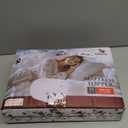 SLEEPNOVA's Cooling Mattress Topper Twin  100% Cotton Pillow Top That Keeps You Cool, Relieves Back Pain & Adds Cloud-Like Comfort with Deep Pocket Fit (8-21), Soft & Machine Washable