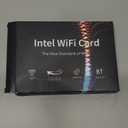 WiFi 6E Wireless Card Intel AX210 NGW Bluetooth 5.3 Tri-Band 5400Mbps Network Adapter for Laptop Support Windows 10/11 (64bit) M.2/NGFF