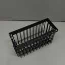 3 Pack Adhesive Cabinet Door Organizer, Lid Organizers Inside Cabinet Food Container/Tumbler Lid Organizer and Storage Cup Lids Holder for Kitchen & Bathroom Wall Mounted(Black)