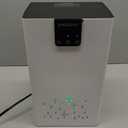 Dehumidifier, 95 OZ Water Tank Dehumidifiers for Home, 1000 sq. ft. Dehumidifier for Basement Bathroom Bedroom with Auto Shut Off, 7 Colors LED Light, Quiet Dehumidifiers with Sleep Mode, White