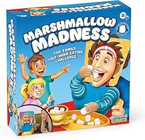 Marshmallow Madness Board Game – Hilarious Family Board Games for Kids & Adults, Fun FastPaced Party Game for Family Night, Interactive Kids Board Games, Ages 8+